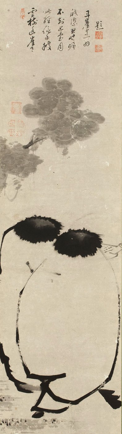 Hanshan et Shide, vers 1763 - Ito Jakuchu