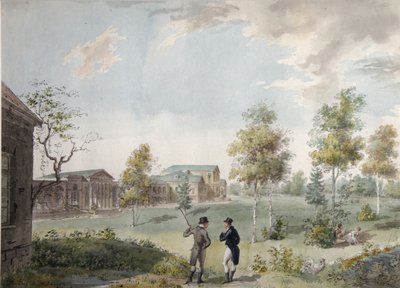 Maison principale du domaine urbain du comte Alexei Kirillovich Razumovsky à Moscou, début des années 1800 - Ivan Alexeyevich Ivanov