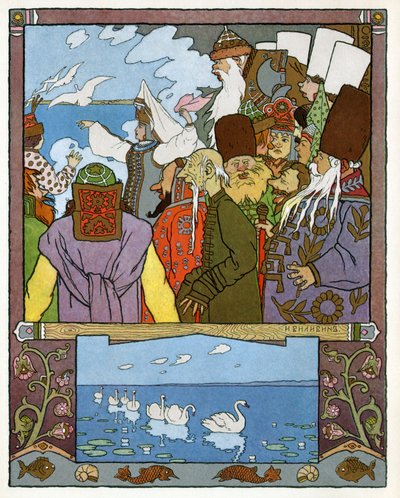 La princesse et la grenouille, c.1899 - Ivan Yakovlevich Bilibin