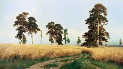 Champ de seigle, 1878 - Ivan Ivanovich Shishkin