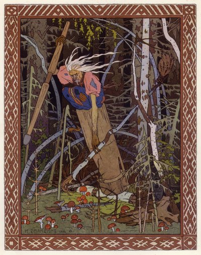 Illustration pour Vassilisa la Belle - Ivan Yakovlevich Bilibin
