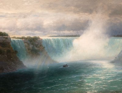 Chutes du Niagara - Ivan Konstantinovich Aivazovsky