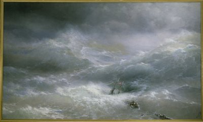 La Vague - Ivan Konstantinovich Aivazovsky