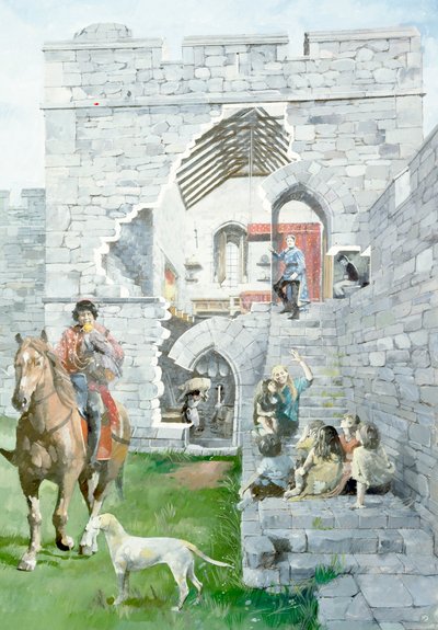 Château de Pickering, 13e siècle, vers 1990-2010 - Ivan Lapper