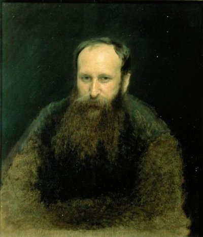 Portrait de Vasili Vasilievich Vereshchagin, 1883 - Ivan Nikolaevich Kramskoy