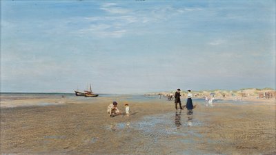 À la plage - Ivan Pavlovich Pokhitonov
