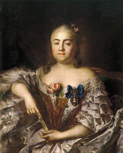 Portrait de la comtesse Varvara Alexeyevna Sheremetyeva 1711-1767, vers 1760 - Ivan Petrovich Argunov