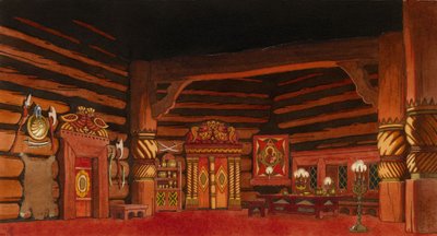 Décor de scène pour l