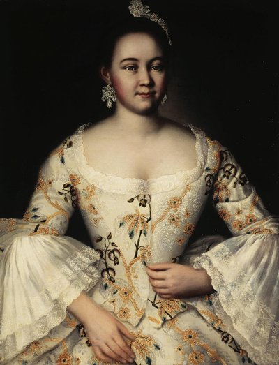 Portrait de Stepanida Yakovleva - Ivan Yakovlevich Vishnyakov
