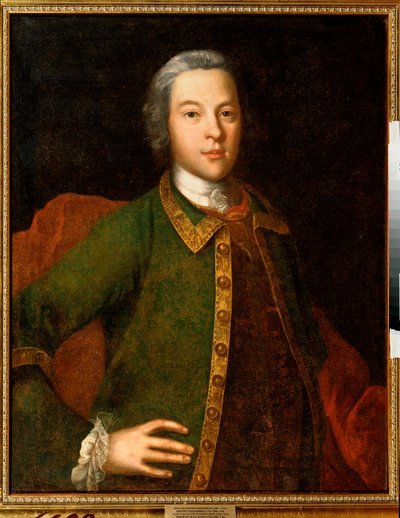 Portrait du comte P Panin - Ivan Yakovlevich Vishnyakov