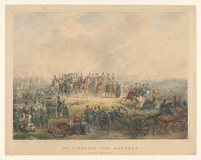 Reddition de Hasselt le 8 août 1831 - Izaak Schouman