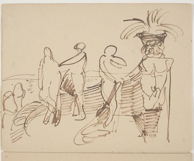 Composition de figures I - J.A. Jerichau