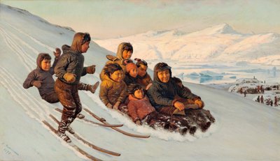 Hiver au Groenland - J.E. Carl Rasmussen