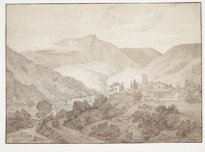 Couvent des Capucins à Spoleto - J.L. Lund