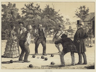 Une partie de boules - J.M.L. Ralston