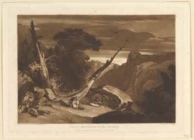 De la Reine des Fées de Spenser (Liber Studiorum, partie VII, planche 36, juin 1811) - Joseph Mallord William Turner