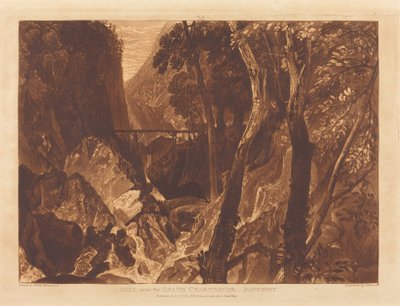 Moulin près de la Grande Chartreuse - Joseph Mallord William Turner