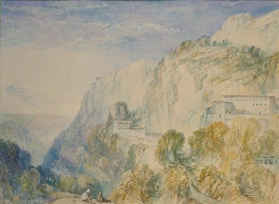 Mont Liban et le couvent de Saint-Antoine - Joseph Mallord William Turner