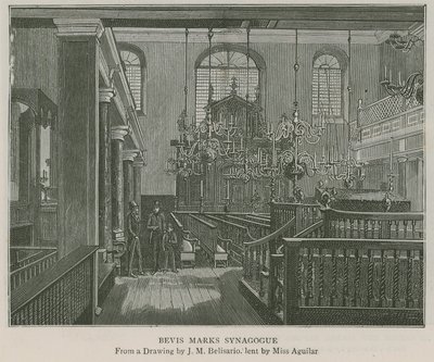Synagogue Bevis Marks - J.M. Belisario