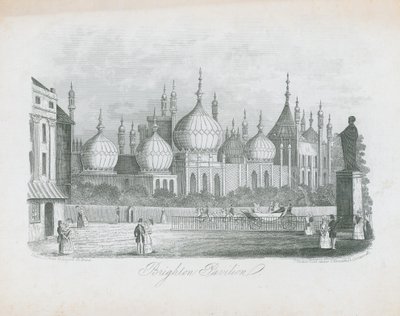 Vue générale du Pavillon de Brighton - J.T. Wood