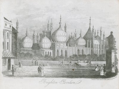 Vue générale du Pavillon de Brighton - J.T. Wood