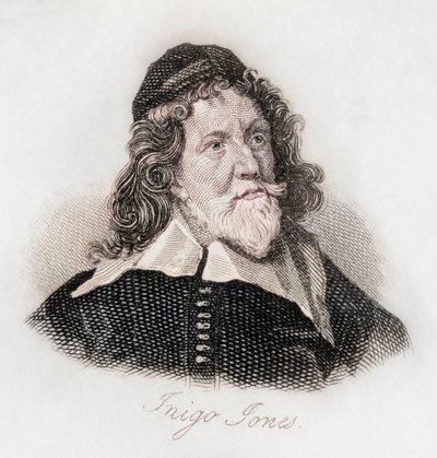 Inigo Jones (gravure) - J.W. Cook