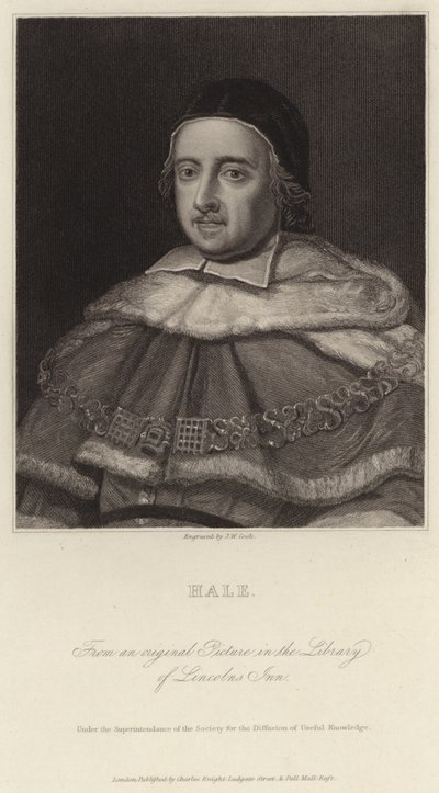 Sir Matthew Hale - J.W. Cook