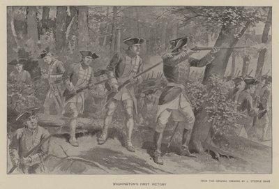 La première victoire de Washington - J. (after) Steeple Davis