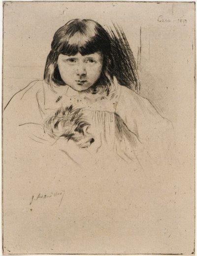 Gyp et la Gipsy - J. Alden Weir