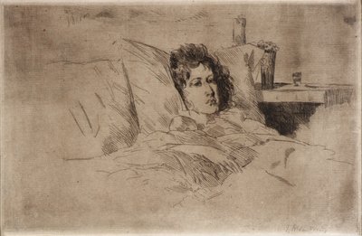 Mère et nourrisson - J. Alden Weir