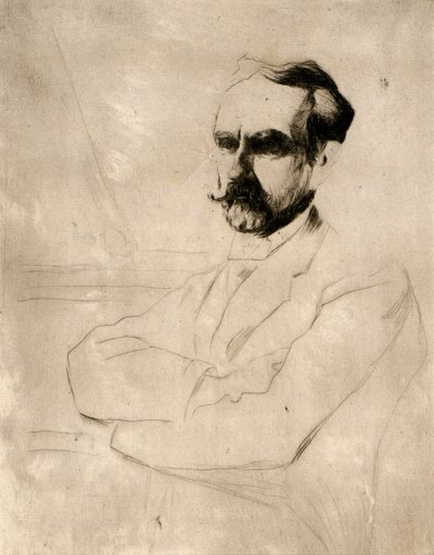 Portrait du Dr. Robert F. Weir - J. Alden Weir