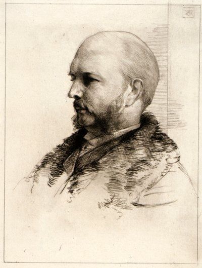 Portrait de Robert Hoe - J. Alden Weir