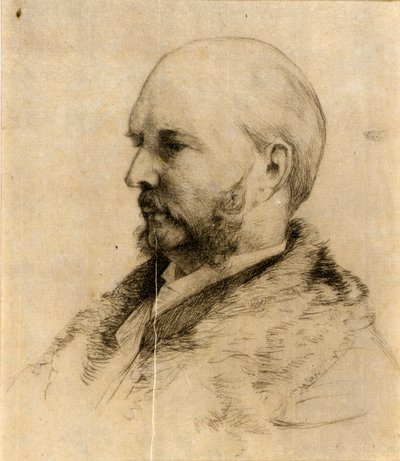 Portrait de Robert Hoe - J. Alden Weir