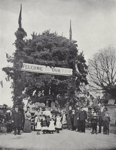 Foire du mât de Corby, une barrière de péage - J. Benjamin Stone