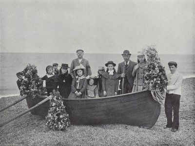 Jour de la guirlande à Abbotsbury, le festival de Neptune - J. Benjamin Stone