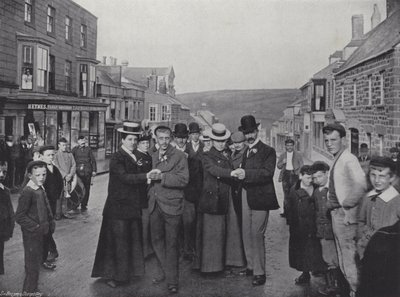 Jour de la flore à Helston, premiers danseurs - J. Benjamin Stone