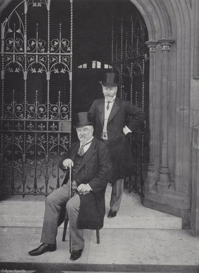 Sir Edward Reed, K.C.B., et M. E. T. Reed - J. Benjamin Stone