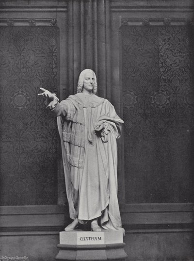 Statue de Chatham - J. Benjamin Stone