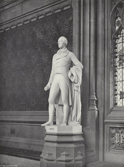 Statue de Pitt - J. Benjamin Stone