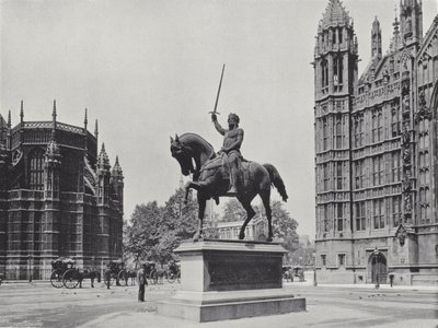 Statue de Richard I - J. Benjamin Stone