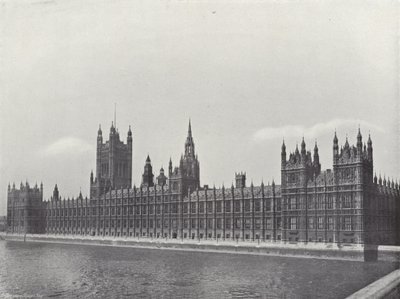 Le Palais de Westminster - J. Benjamin Stone