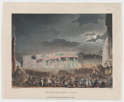 Foire de Bartholomew, 1er février 1808 - J. Bluck