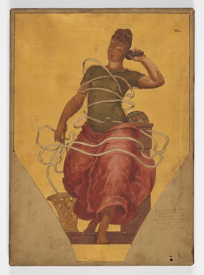 Étude de figure pendante pour l