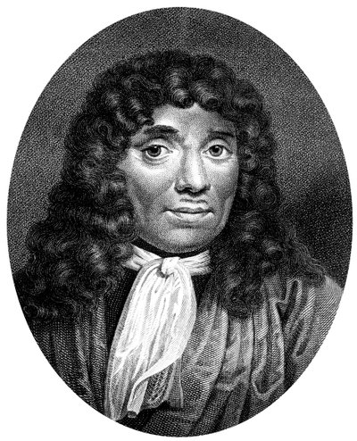 Antoni van Leeuwenhoek, pionnier néerlandais de la microscopie, 1813 - J. Chapman