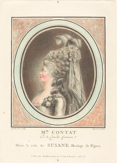 Mademoiselle Contat - J. Coutellier