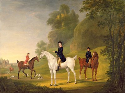 Lord Bulkeley et ses Harriers, son piqueur John Wells et Whipper-In R. Jennings, 1773 - J. Francis Sartorius