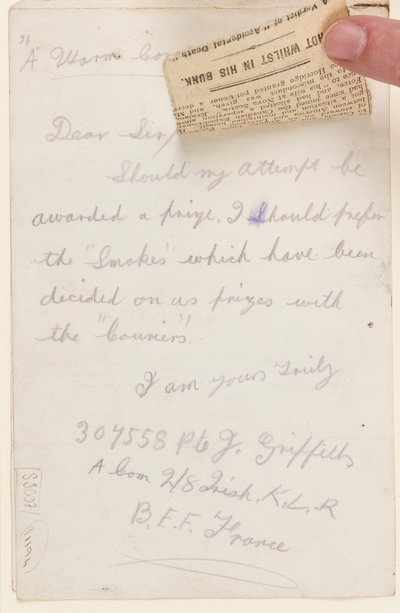 Lettre à l