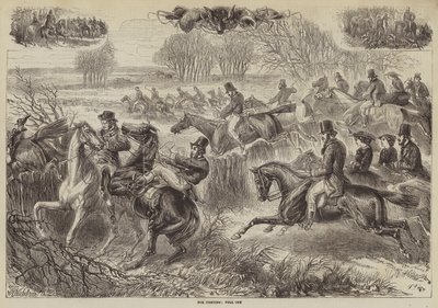 Chasse au renard, pleine course - J. H. Nicholson