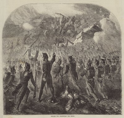 Escalade du parapet du Redan - J. H. Nicholson