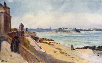 De mes fenêtres, Saint-Malo - J. Hardwicke Lewis